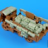 Black Dog T35277 Bedford QL medium truck accessories set (designed to be used with Italeri kits) 1/35