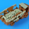 Black Dog T35277 Bedford QL medium truck accessories set (designed to be used with Italeri kits) 1/35