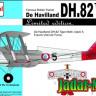 AZ model 74072 DH.82 Tiger Moth Mk.II "International" 1/72