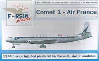 F-rsin Plastic FRP4010 de Havilland Comet 1 Decals Air France 1/144