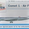 F-rsin Plastic FRP4010 de Havilland Comet 1 Decals Air France 1/144