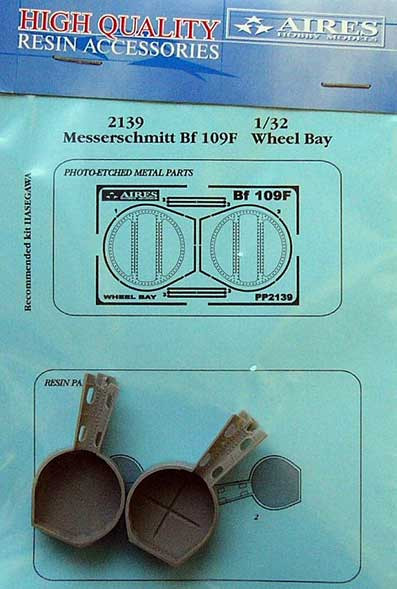 Aires 2139 Bf 109F wheel bay 1/32