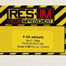 RES-IM RESICP35002 1/35 T-34 wheels Var.2 (10 pcs., resin set)