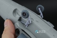 Quinta studio QT48027 Стойки шасси Ка-52 (Звезда/Quinta Models) 1/48