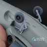 Quinta studio QT48027 Стойки шасси Ка-52 (Звезда/Quinta Models) 1/48