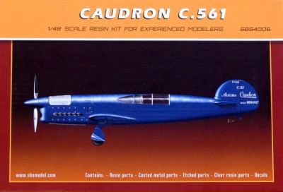 Sbs Model M4006 Caudron C.561 (resin kit) 1/48