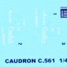 SBS Model M4006 Caudron C.561 (resin kit) 1/48