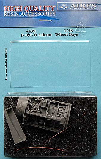 Aires 4439 F-16C/D Falcon wheel bays 1/48
