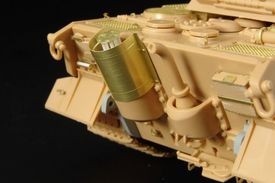 Hauler HLX48171 King Tiger Porsche Turret Exhaust shroud 1/48