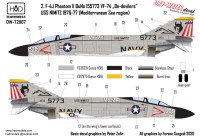 HAD DW72007 Decal F-4J Phantom II Be-delivers (dry-water) 1/72