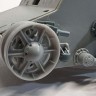 A-resin 35074 КВ-1, КВ-1C, СУ-152 ЧКЗ направляющее колесо поздний тип (для моделей "Trumpeter") 1/35