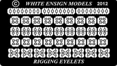 White Ensign Models PE 4803 RSAL BIPLANE RIGGING EYELETS (1/72, 1/48, and 1/32 scale aircraft) UNIVE