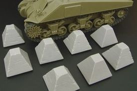 Hauler HLU35096 Dragon’s Teeth tank traps 1/35