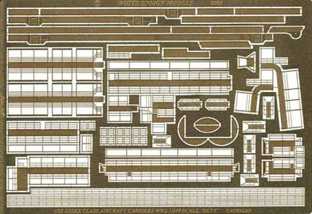 White Ensign Models PE 35054 USS ESSEX "Perforated Catwalks " 1/350