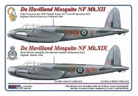 AML AMLC48044 Decals Mosquito NFXII/NFXIX (307Sq RAF&68Sq) 1/48