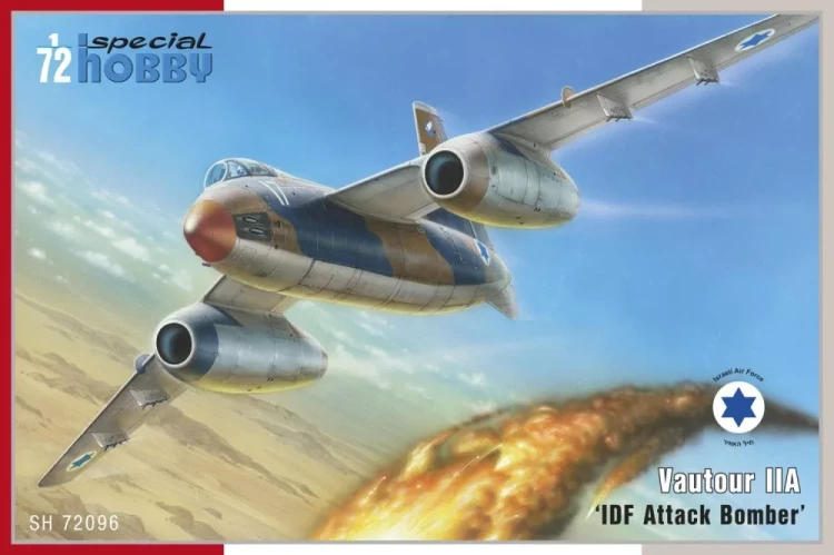Special Hobby S72096 Vautour IIA 'IDF Attack Bomber' 1/72