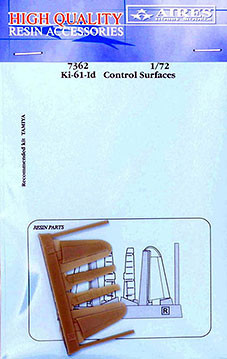Aires 7362 Ki-61-Id control surfaces (TAM) 1/72