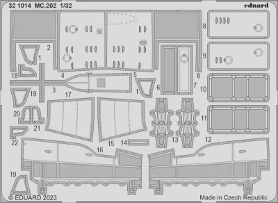 Eduard 321014 Set MC.202 (Ital) 1/32