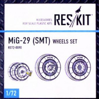 Reskit RS72-0090 MiG-29 SMT wheels set (TRUMP,ZVE) 1/72