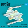 Reskit RS72-0330 AGM-114L Longbow Hellfire missile (4 pcs.) 1/72