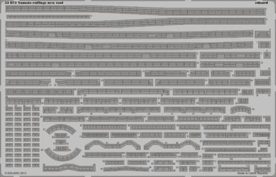 Eduard 53073 Yamato railings new tool