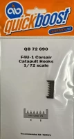 QuickBoost QB72690 F4U-1 Corsair catapult hooks (TAM) 1/72