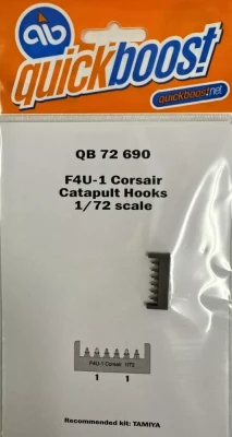QuickBoost QB72690 F4U-1 Corsair catapult hooks (TAM) 1/72