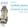 Quinta studio QR32017 Кресло MB Mk.7 для семейста F-104 (Italeri) 1/32