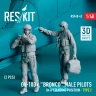 Reskit F48043 OV-10D+ 'Bronco' male pilots standing Type 2 1/48