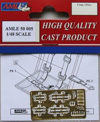 AML AMLE50005 Seatbelts Luftwaffe WWII - Fighters 1/48