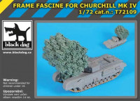 BlackDog T72109 Frame fascine for Churchill Mk.IV (DRAG) 1/72