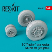 Reskit RS48-0379 S-2 'Tracker' late version wheels (weighted) 1/48