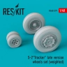 Reskit RS48-0379 S-2 'Tracker' late version wheels (weighted) 1/48