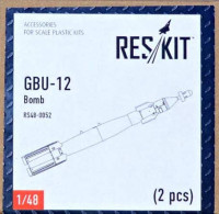 Reskit RS48-0052 GBU-12 Bomb (2 pcs.) 1/48