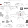 Barracuda Studios BC-72165 de Havilland Mosquito Airframe Stencils - Expanded 1/72