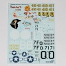 Foxbot Decals FBOT48081A Lockheed P-38 Lightning Pin-Up Nose Art, Part I (Stencils not included) 1/48