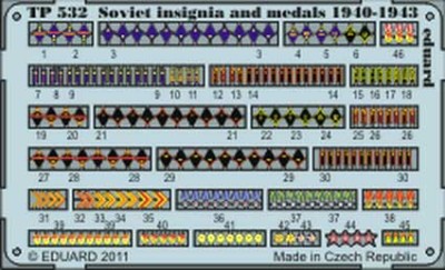 Eduard TP532 Soviet insignia 1940 -1943