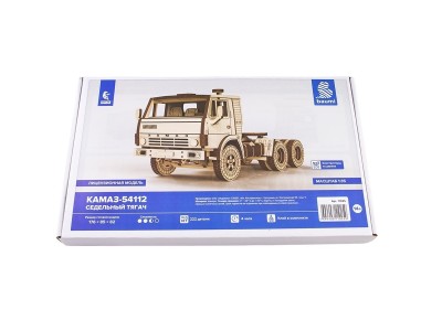 Baumi 11025 КАМАЗ-54112 седельный тягач (клей в комплекте) 1/35