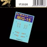 HGW 172026 Seatbelts MiG-15 (SIMPLY) 1/72