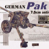 AFV club 35071 German PAK40 76mm Gun 1/35