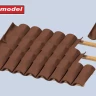 Plus model 567 Roof tiles - Italian type (140 pcs.) 1/35