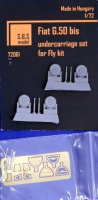 Sbs Model 72061 Fiat G.50 bis Undercarriage set (FLY) 1/72