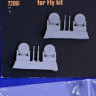 Sbs Model 72061 Fiat G.50 bis Undercarriage set (FLY) 1/72