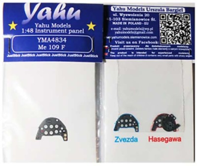 Yahu Models YMA4834 Me-109F 1:48