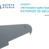 Quinta studio QP48047 Навигационные Огни (Тип Б) (для всех моделей) 1/48