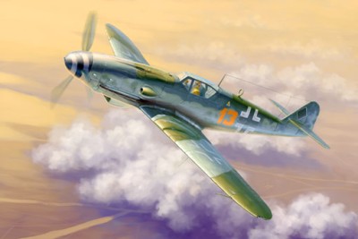 Trumpeter 02299 Самолет Messerschmitt Bf-109K-4 1/32