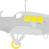 Eduard EX1084 Mask Junkers F.13 TFace (MINA) 1/48