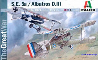 Italeri 01374 S.E.5a and ALBATROS D.III 1/72