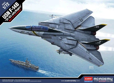 Academy 12578 U.S. Navy F-14B VF-103 Jolly Rogers 1/72