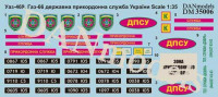 Dan Models 35006 Уаз-469, Газ-66 державна прикордонна служба Украини